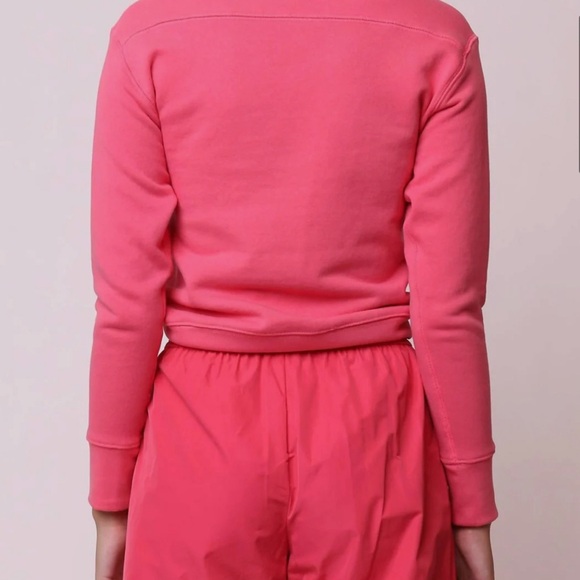 A.L.C coral pink sweatshirt size small EUC - Picture 3 of 6